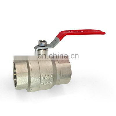 VALOGIN free samples 1 pieces stainless steel ball valves factory price
