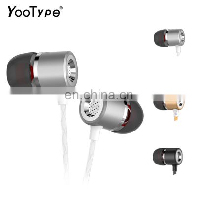 2021 New 3.5MM Bass Control The Volume In-ear Earphones Headphones Acrylic Magnetic gaming Headsets With Microphone
