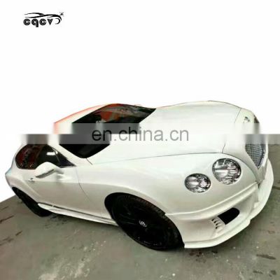 Hight quality newest body kit suitable for Bentley Continental GT in wd style front bumper rear bumper side skirts and exhaust