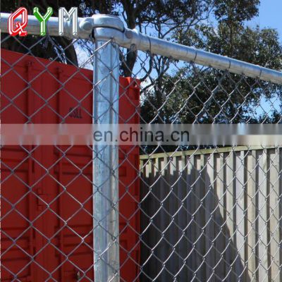 PVC Coated Airport Chain Link Fence With Concertina Razor Wire