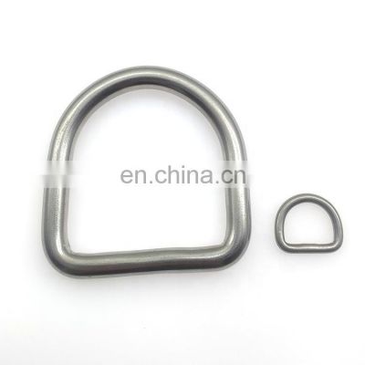 Stainless steel D-ring for Endless industrial and marine rigging aplications