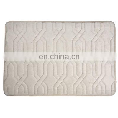 High quality bathroom memory foam bath mat