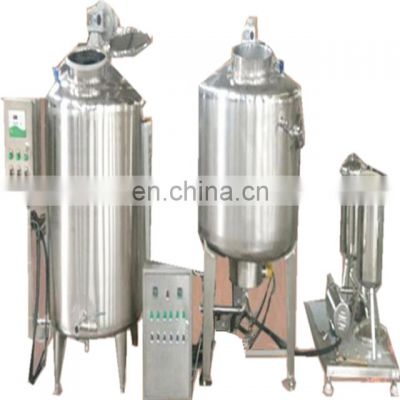 complete almond juice beverage production line / almond milk making machine