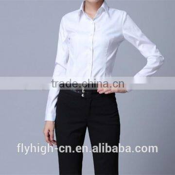 Working long shirts trousers for women dress shirts wholesale