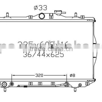 auto radiator( suitable for: Accent 97-99 DPI:1816 AT)