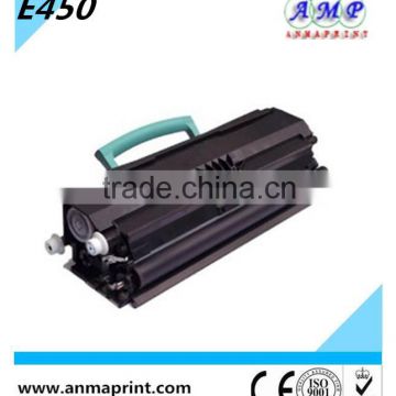 Alibaba laser jet printer toner cartridge E450 compatible for Lex mark printer toner