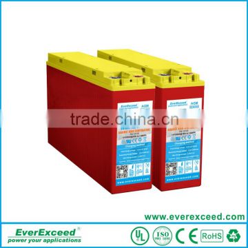 EverExeed lead acid front terminal AGM battery against high-temperature FM12V100