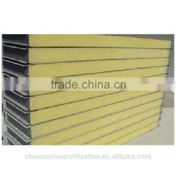 Fireproof PU cold room sandwich color steel plate easy installation