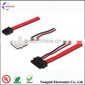 ROHS compliant 7P SATA cable