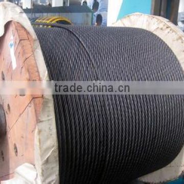 Stainless steel wire rope 1x19 diameter 10mm