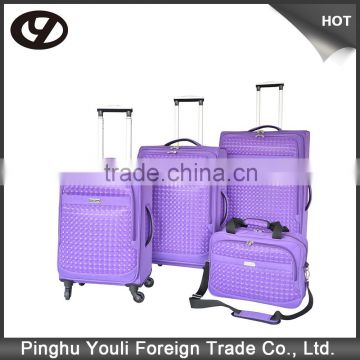Alibaba China Supplier travel luggage big wheels
