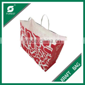 CUSTOM LOGO PRINTED CLOTHES PACKAGE BAGS WITH TAG