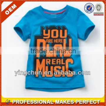 kids t-shirt baby clothes OEM factory(YCT-A1081)