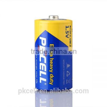 Super Heavy Duty Carbon Zinc Dry Battery r14 um-2 c 1.5v battery