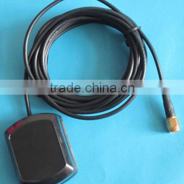 ISO9001:2008 RG174 Cable , 28dBi Car Terminal Antenna , External 28dBi Car GPS Antenna