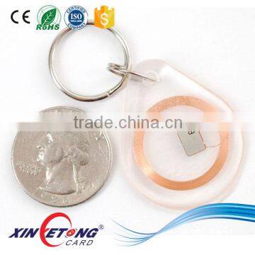 Transparent RFID Keyfob for access control