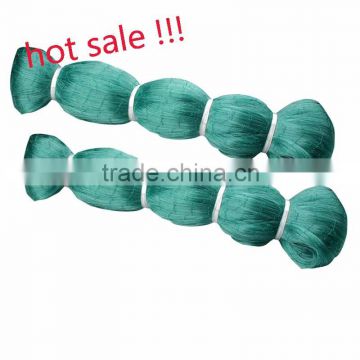 hot sale !!! cheap nylon monofil fishing net , double knotted fishing net