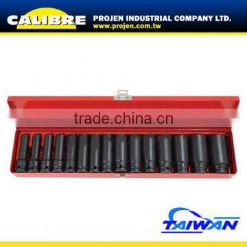 CALIBRE 15pc 1/2"Dr Impact Socket Set