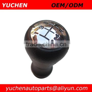 Factory Wholesales YUCHEN Car Skull Gear Knob Chrome Caps Gear Handle For Peugeot 207 307 407 106 205 206 306 406
