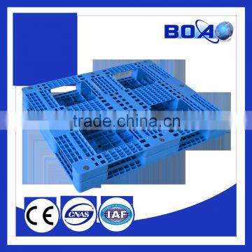 high quality cheap cross type flat welded design plastic pallet without wheels