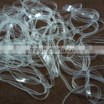 Transparent tpu rubber band for packing,elastic rubber bands