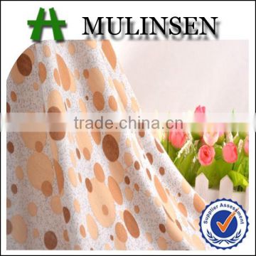 Mulinsen textile export poly spun printing polyester fabric breathable