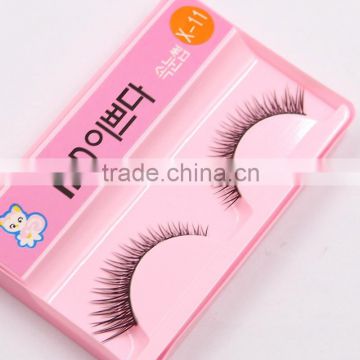 Top quality synthetic eyelashes, cheap factory price for women