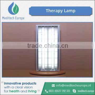 Luxury White Luminaire Therapy Lamp for East to Move and Place