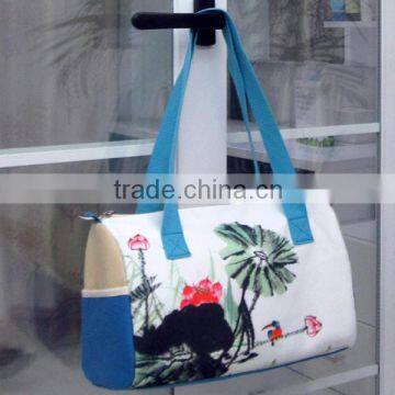 Fabric Digital Printed Canvas Women Bag Handbag