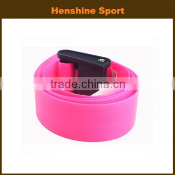 Pink color polyurethane easy to clean gait belt