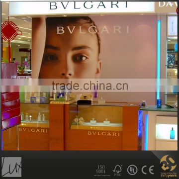 Cosmetic display counter for cosmetic shop interior design