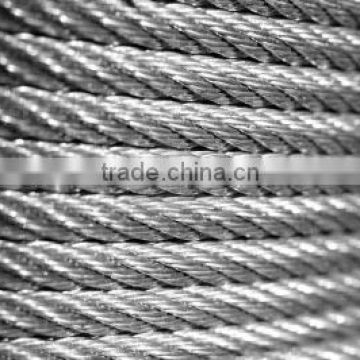 8mm 6*9W+IWR steel wire rope