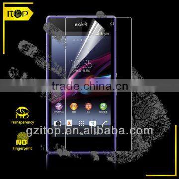 Mobile phone screen protector accessory for Sony xperia Z1 tablet pc any model OEM ODM