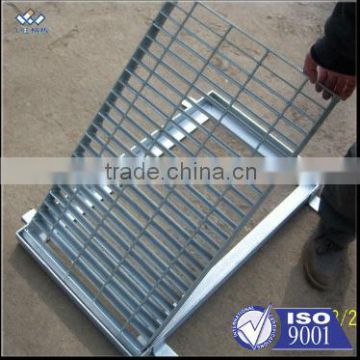 China supplier Jiuwang Cover Type galvanized hinge grating