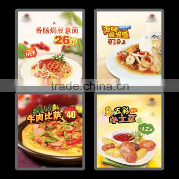 hot selling led magnetic restaurant wall menu board