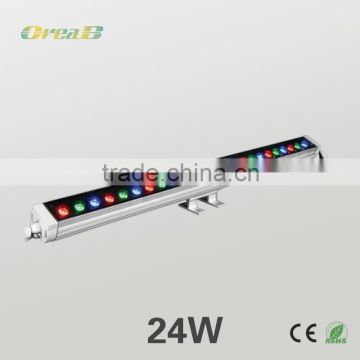 Indoor outdoor building wall DMX512 RGB LED wall washer light 18w/24w/36w China wholesale