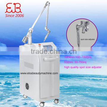 Very Professional Tattoo Remove Laser Machine/Q Naevus Of Ota Removal Switch Nd Yag Laser/laser Removal Tattoo 1000W