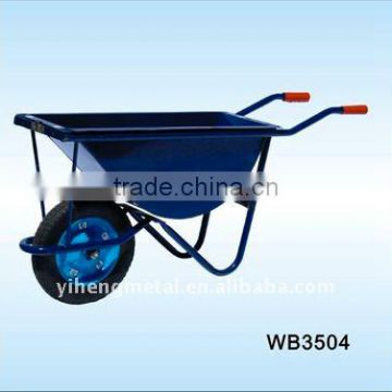wheel barrow large and heayy duty galvanized metal hot sale WB3504