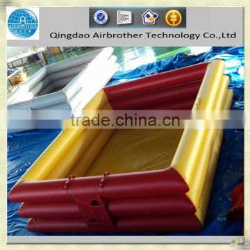 Inflatable PVC pool for water sports