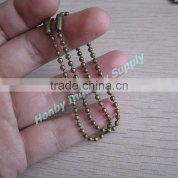 STOCK 15cm Well Cut Antiquated Look Metal Tag Chain for Price Tag
