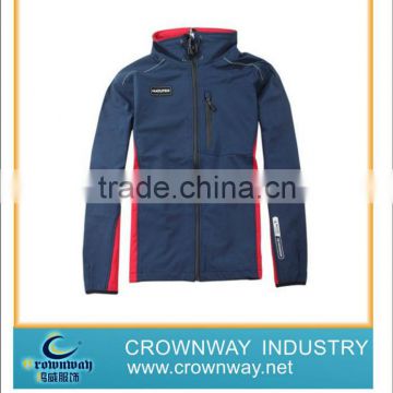 Mens soft shell jacket made of WP 10000 and MVP 5000 fabric
