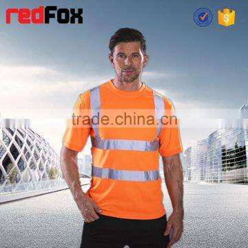 new style factory price safety 100% cotton reflective t-shirt