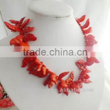 Gary 017fashion ren coral necklace for african bride wedding