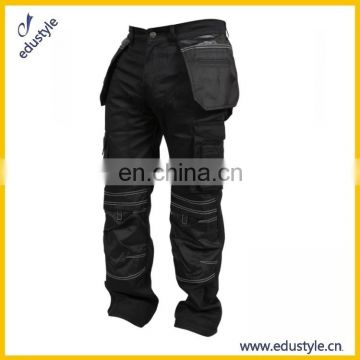 Wholesale Custom Black 6 Pocket Mens Cargo Pants