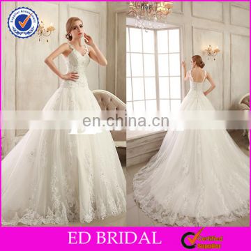 CE95 Attractive Girls Appliqued Lace Tulle Princess With Beading Dress for Civil Wedding