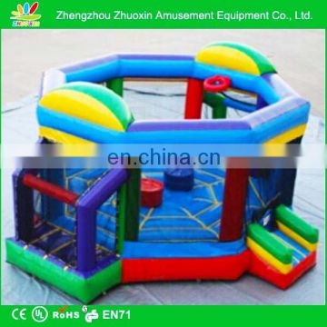 Inflatable Joust,Boxing ring,Soccer & Basketball Adventure minimum space required 28'L X 24'W X 15'H