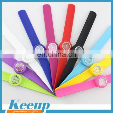 New Promotional Gift Silicone Digital Slap Watch