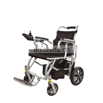 Folding and portable electric wheelchair weighs only 18kg