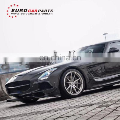 SLS CLASS W197 wide style body kit for SLS CLASS W197 to BS style with front bumper rear bumper and fender ducts