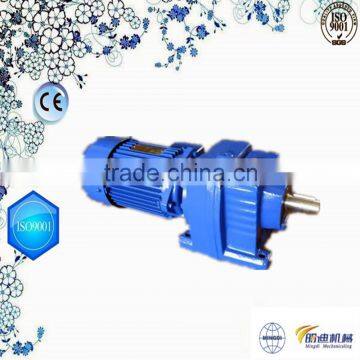 changzhou machinery R series inline helical gear reducer gearbox for converter/ mixer